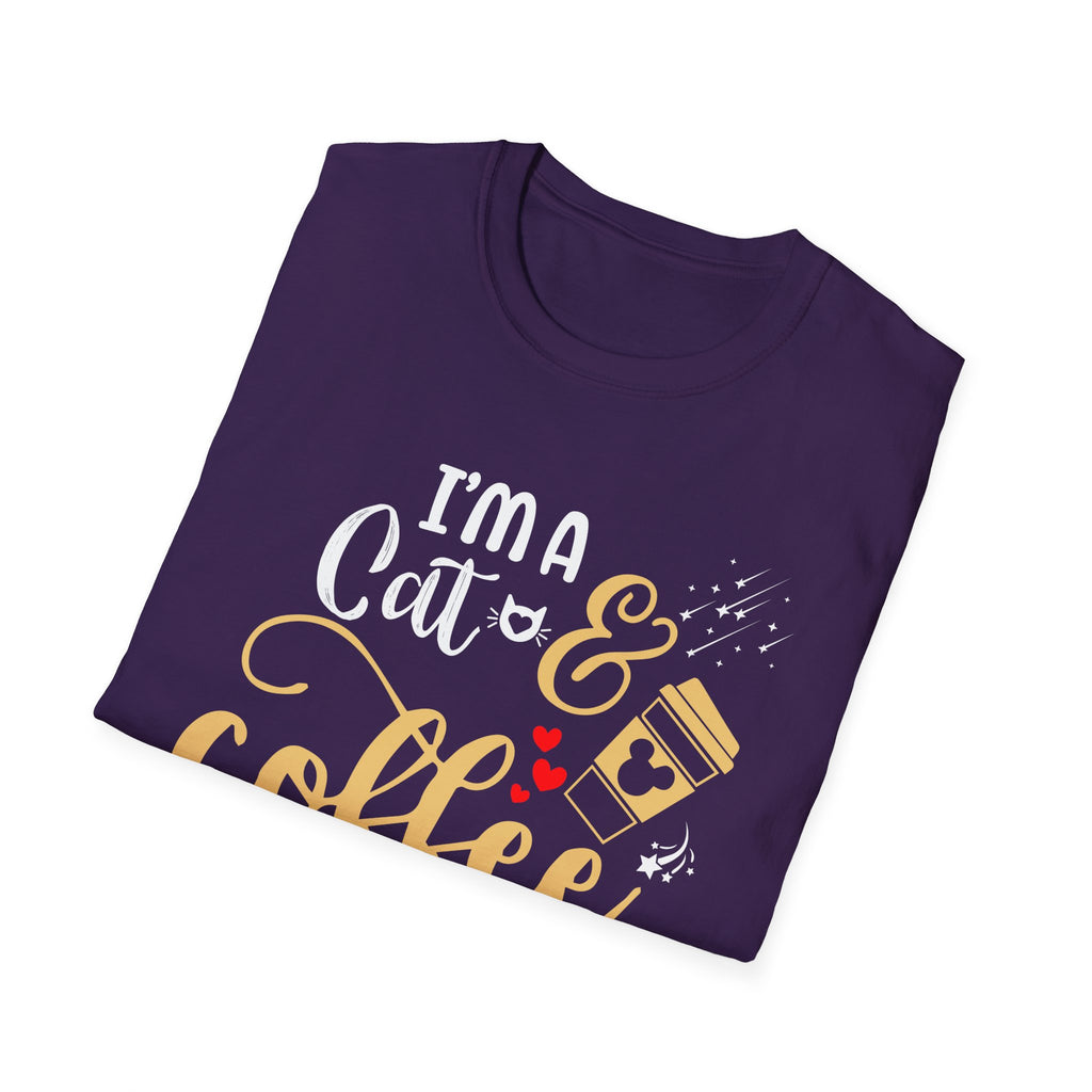 I'm a Cat and Coffee Kind of Girl T-Shirt