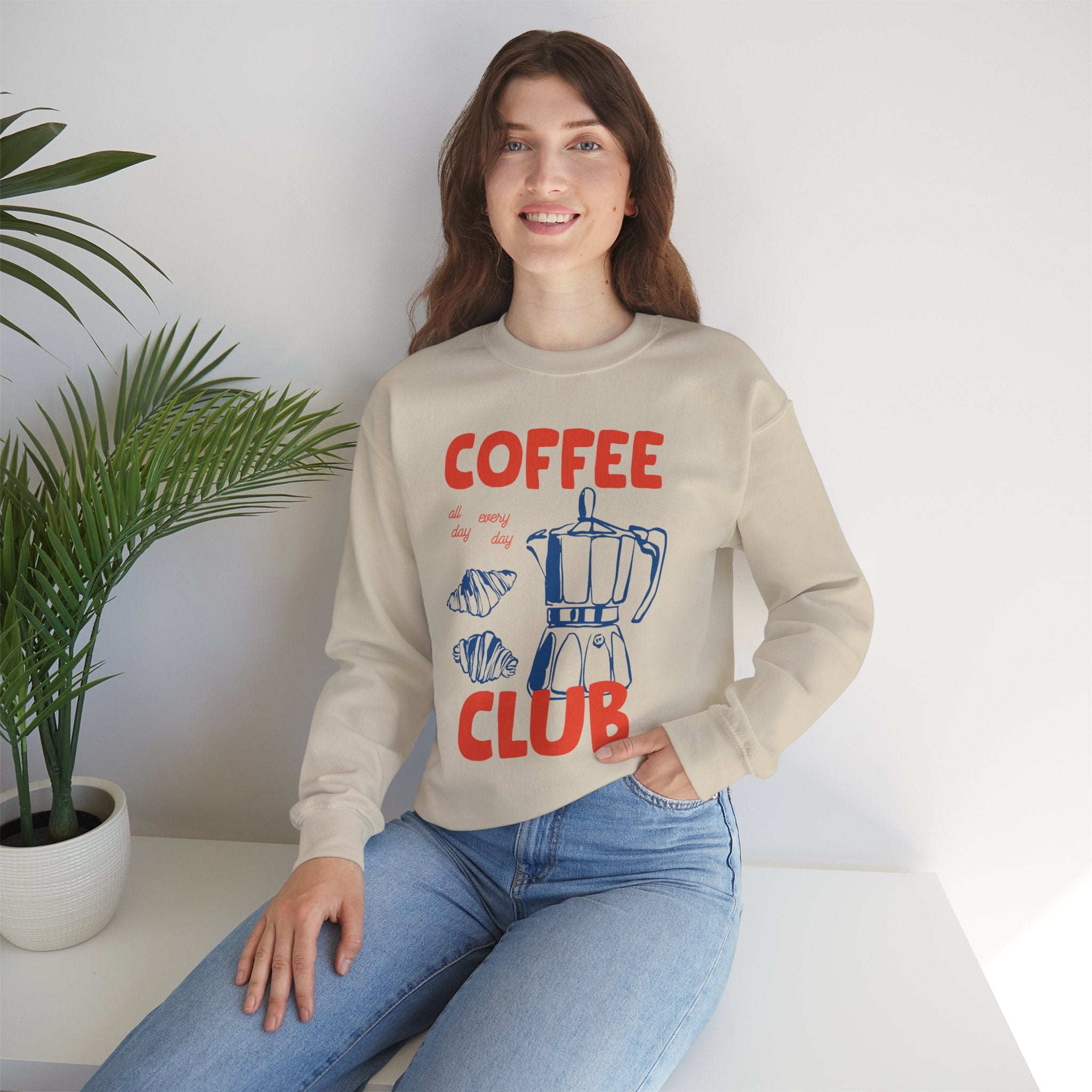 Coffee Club Crewneck Sweatshirt