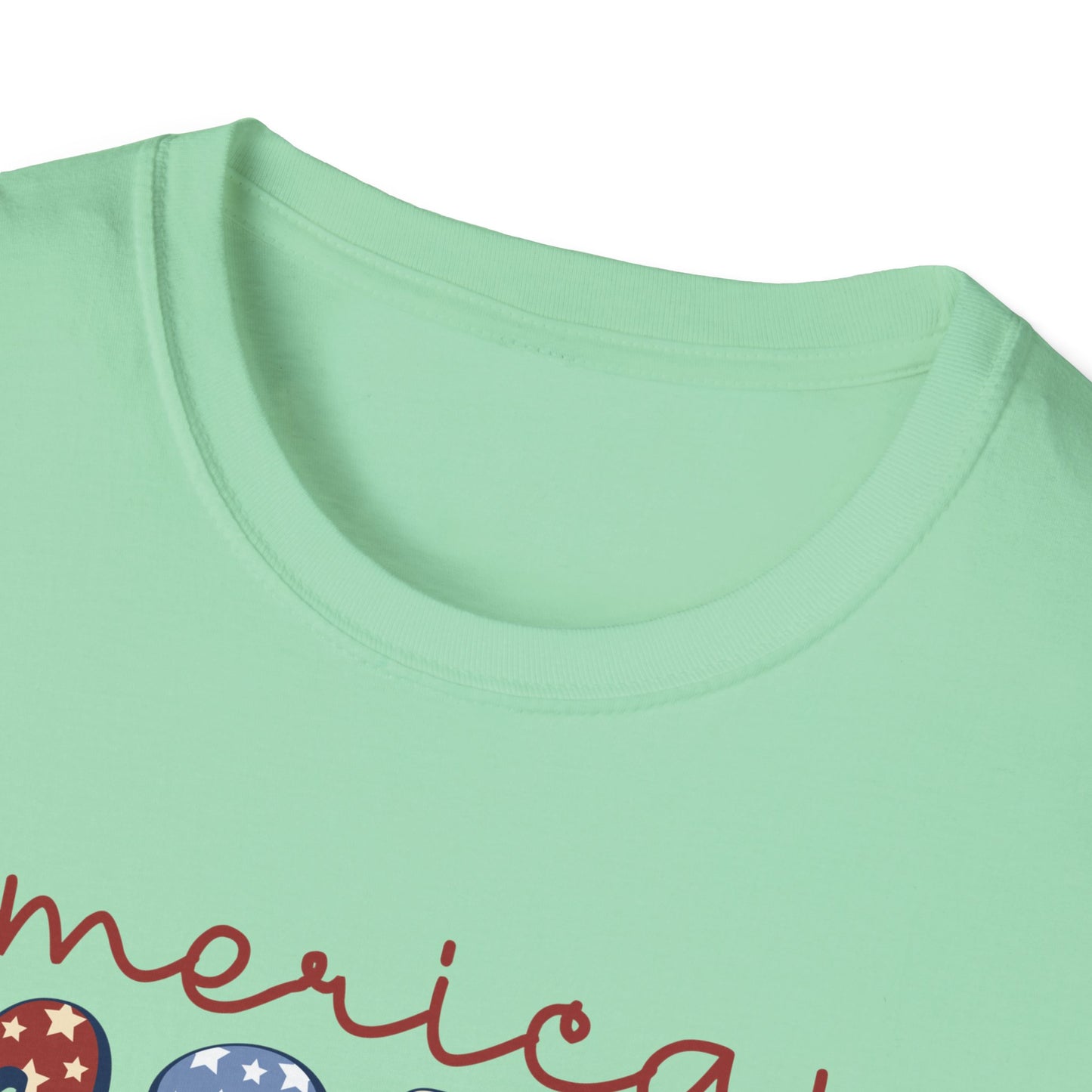 American Bear Patriotic T-Shirt, Casual Tee, Unisex T-Shirt, Gift for Him/Her, Summer Wear