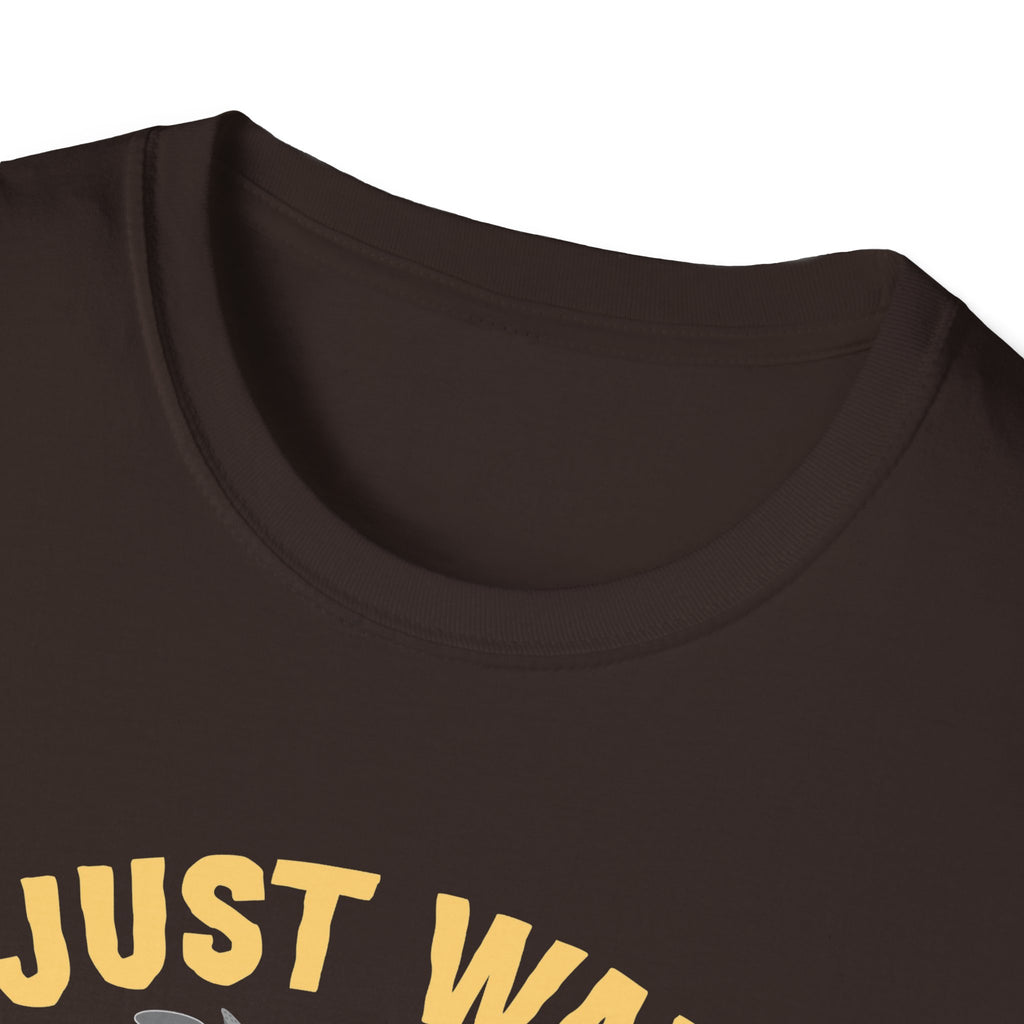 Gardening & Dog Lover Unisex T-Shirt - 'I Just Want to Work in My Garden and Hangout with My Dog'