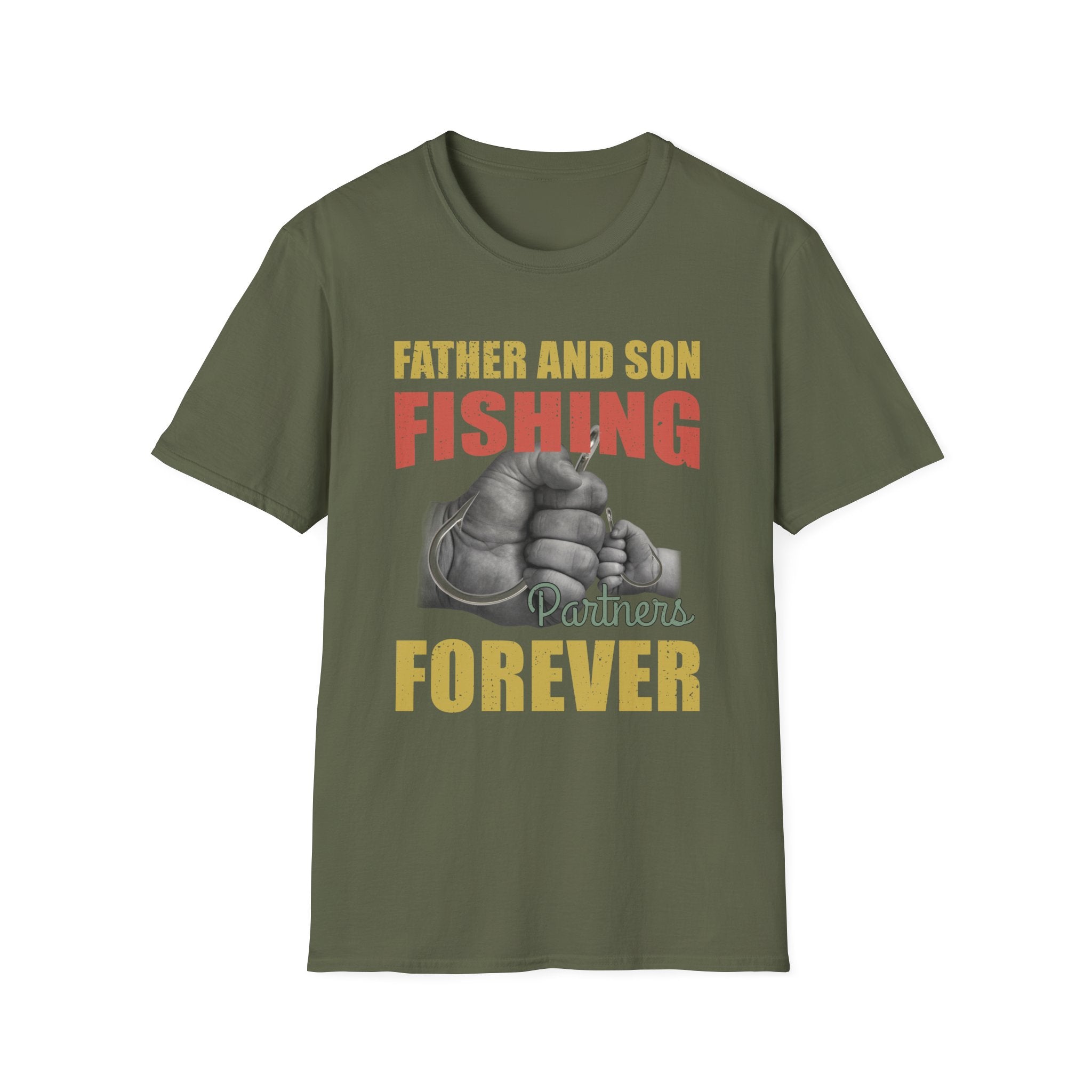 Father and Son Fishing Partners Forever T-Shirt