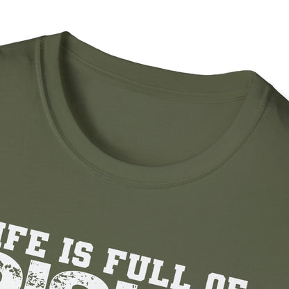 Welding Risks Unisex Softstyle T-Shirt - Perfect for Welders and Safety Enthusiasts