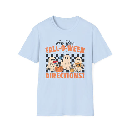 Teacher T-Shirt, Cute Ghost Design, Perfect for Fall, Trick or Teach, Unisex Tee, Gift for Teachers