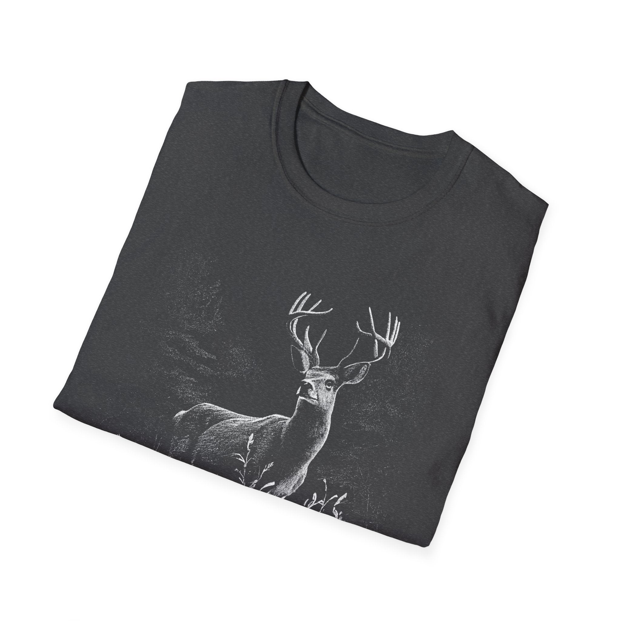 Eat Local Unisex Softstyle T-Shirt - Eco-Friendly Wildlife Tee