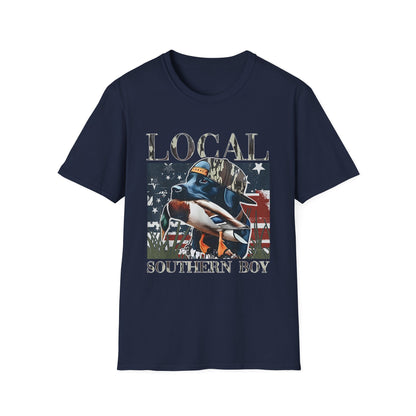 Local Southern Boy T-Shirt, Casual Wear, Southern Pride, Gift for Him, Outdoor Enthusiasts, Birthday, BBQ