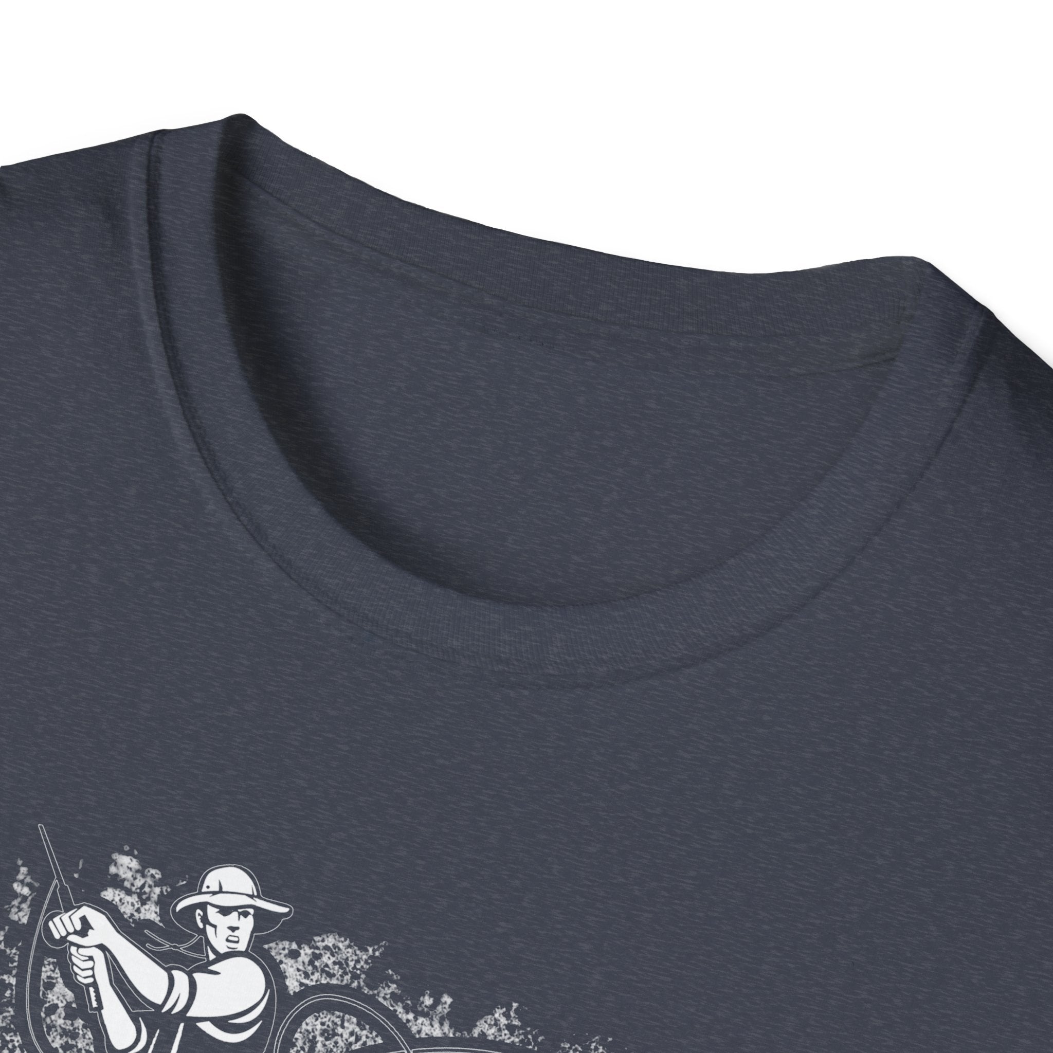 Funny Fishing Career Unisex Softstyle T-Shirt - Perfect for Outdoor Enthusiasts