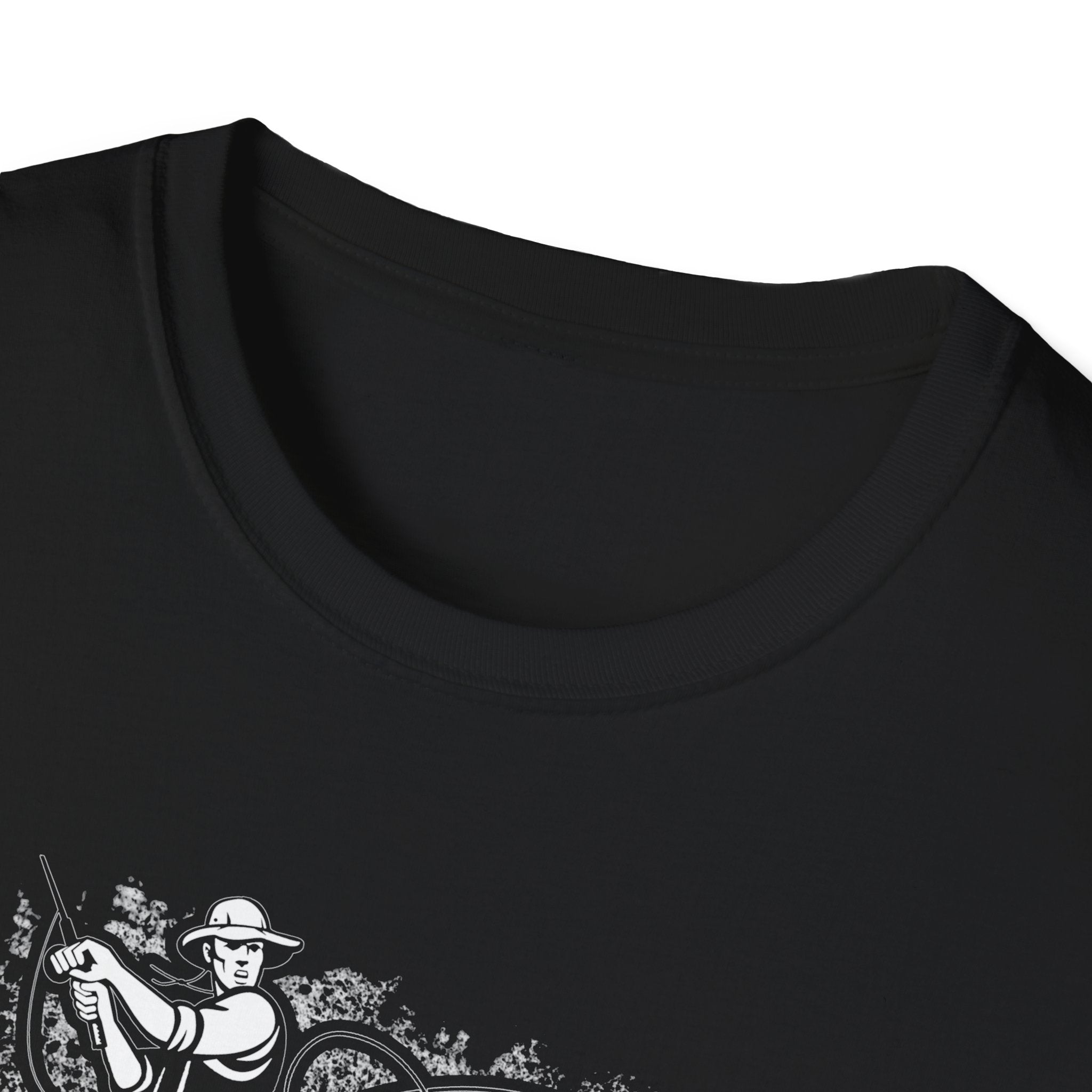 Funny Fishing Career Unisex Softstyle T-Shirt - Perfect for Outdoor Enthusiasts