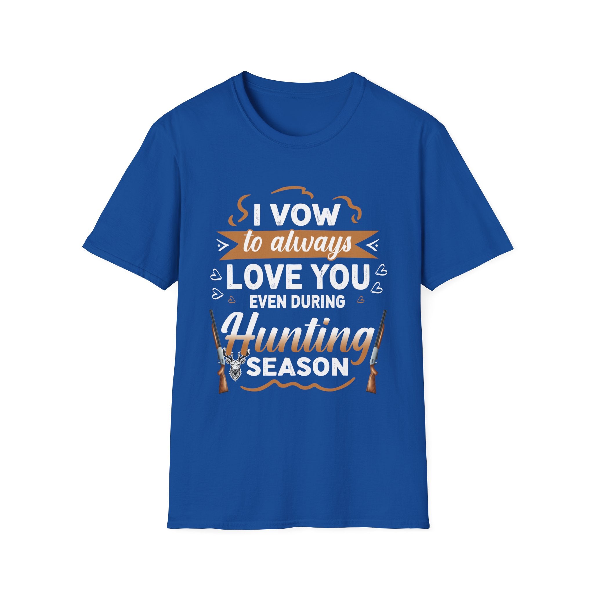 Hunting Season Love T-Shirt - Unisex Softstyle Tee for Outdoor Enthusiasts