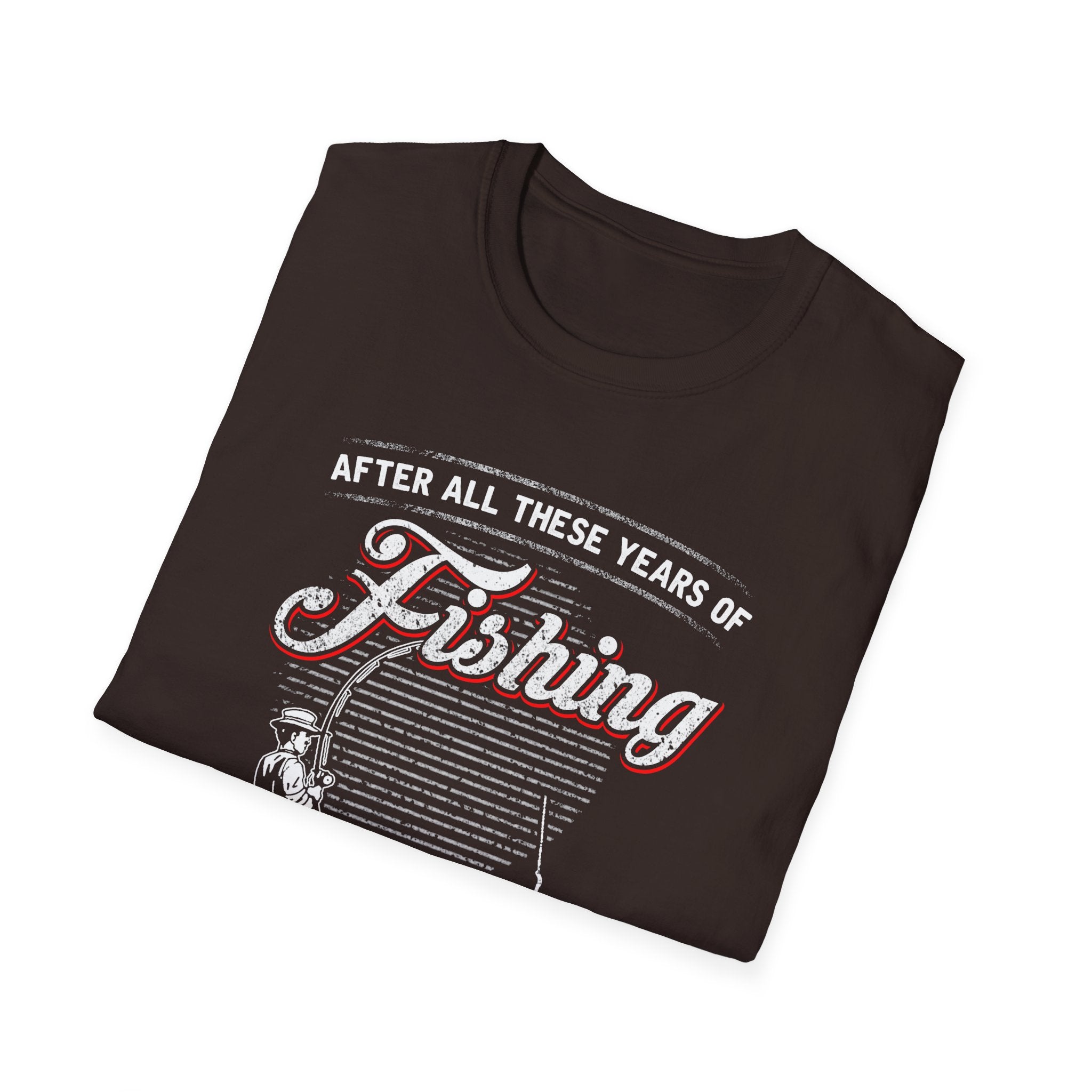 Fishing T-Shirt - "After All These Years of Fishing, My Wife is Still My Best Catch" - Perfect Gift for Fishermen