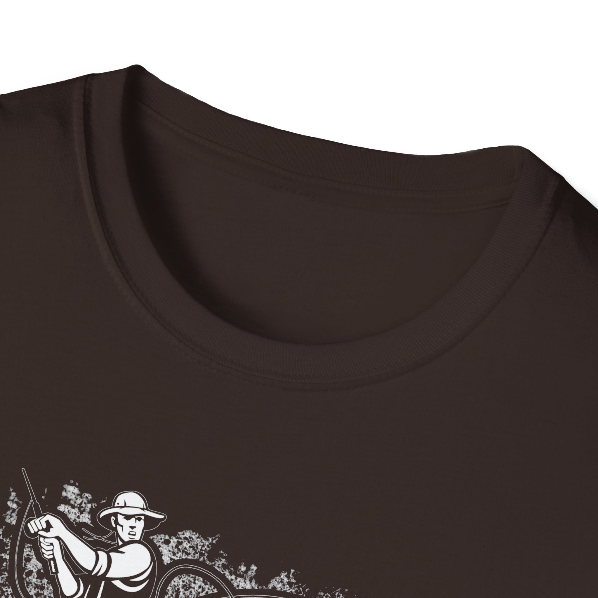 Funny Fishing Career Unisex Softstyle T-Shirt - Perfect for Outdoor Enthusiasts