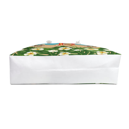 Tropical Weekender Bag, Beach Travel Tote, Floral Escape Bag, Vacation Essentials, Summer Getaway Accessory, Holiday Travel Companion