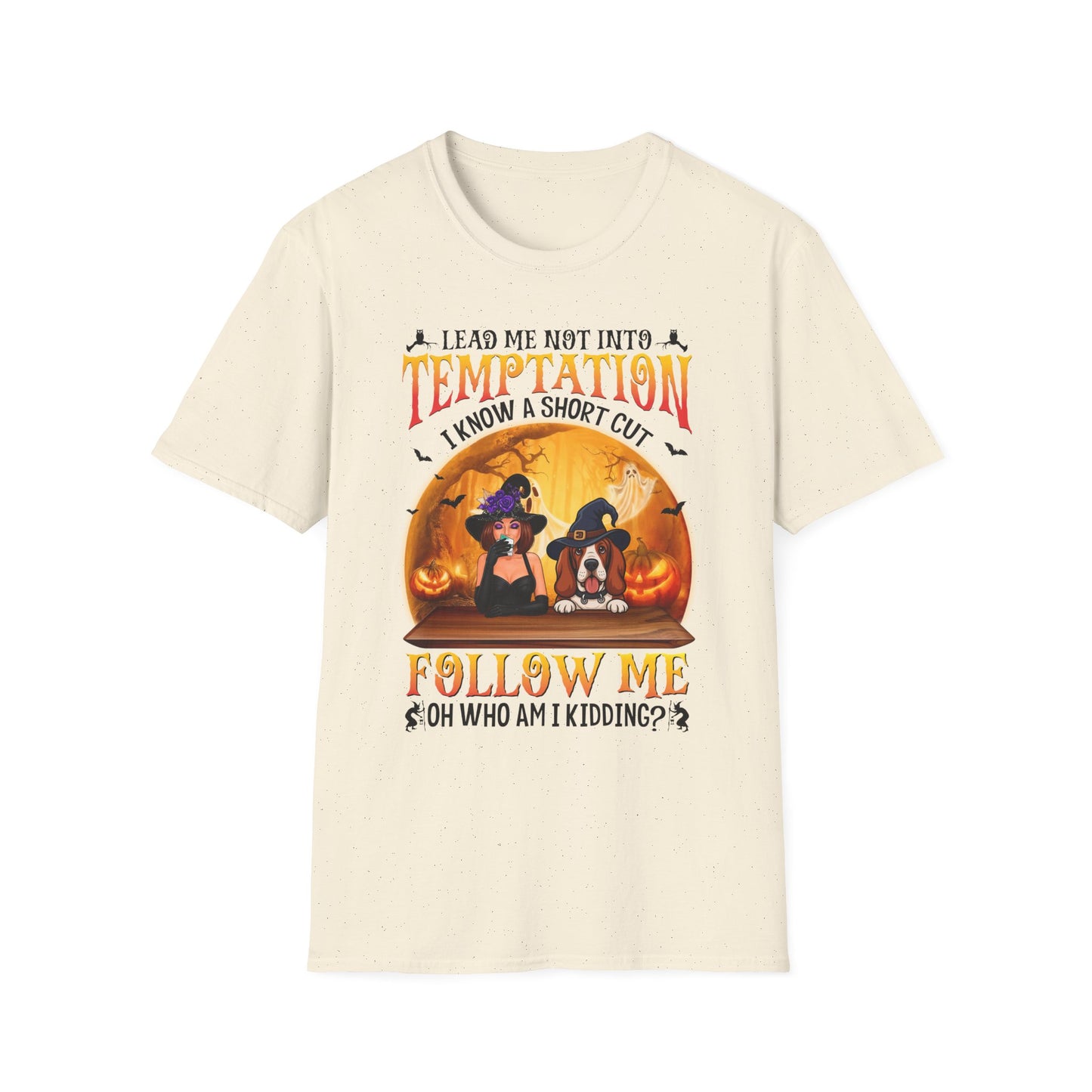 Spooky Basset Hound Tee