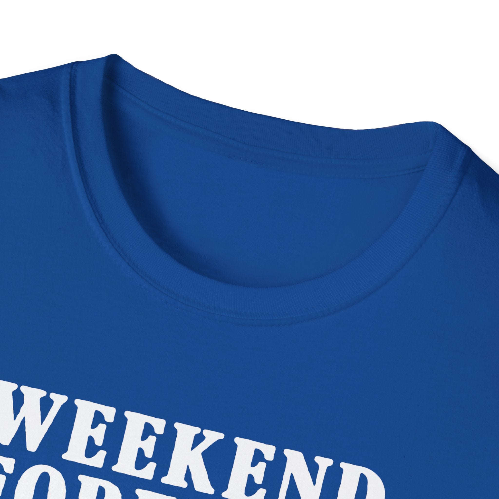 Fishing Weekend Forecast Unisex Softstyle T-Shirt
