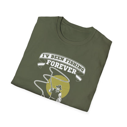 Fishing Humor Unisex T-Shirt - "My Wife is My Greatest Catch"