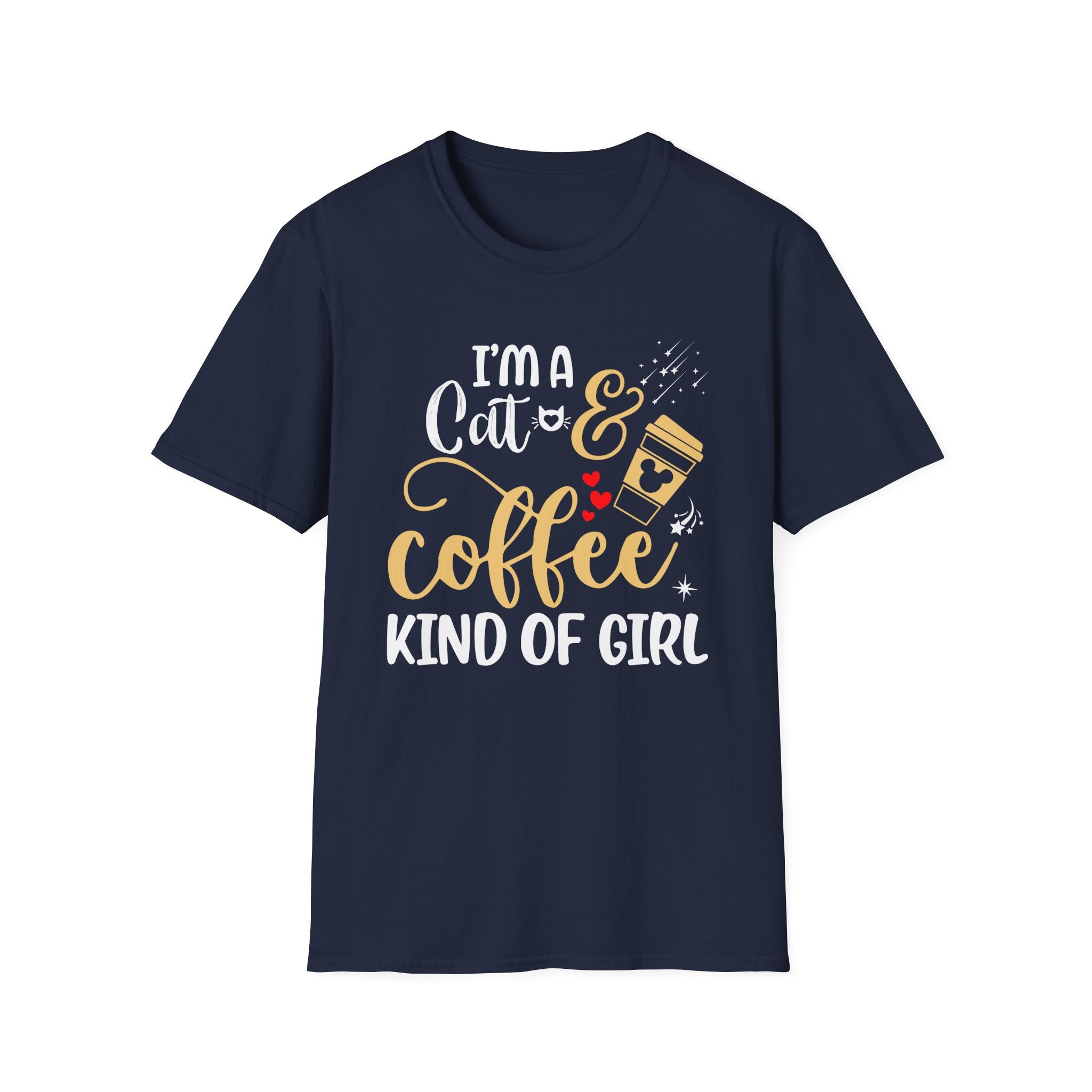 I'm a Cat and Coffee Kind of Girl T-Shirt