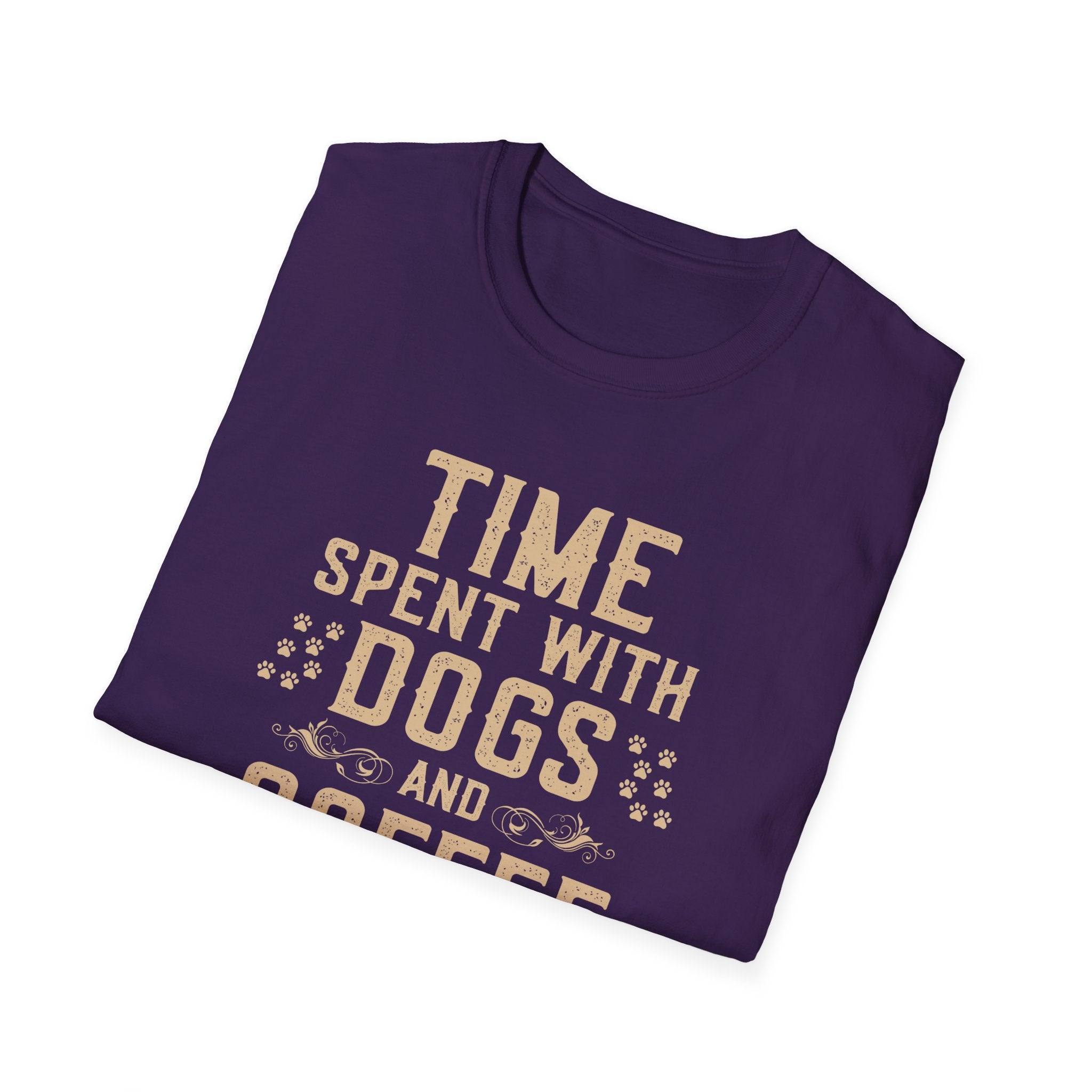 Time Spent with Dogs and Coffee Is Never Enough T-Shirt