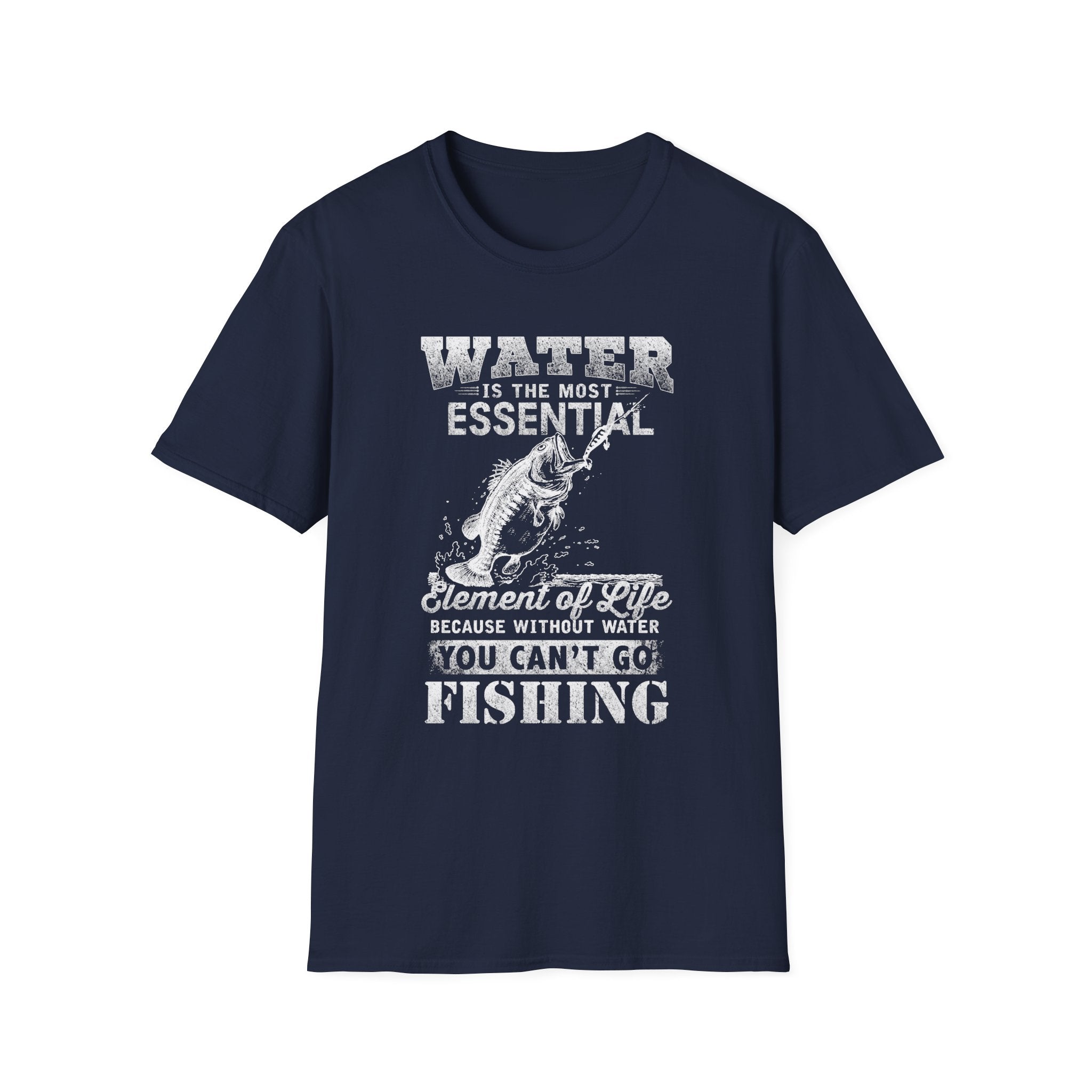 Water Essential Fishing T-Shirt | Unisex Softstyle Tee