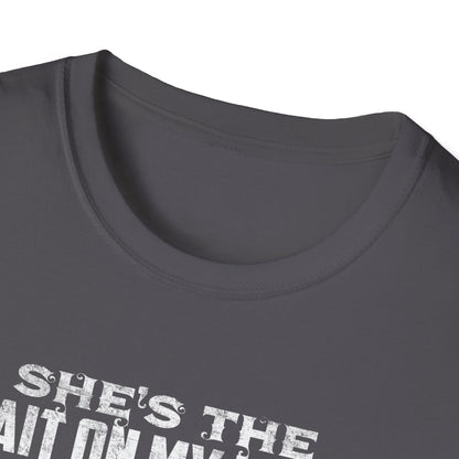 Fishing Wife Unisex Softstyle T-Shirt - "Best Catch of My Life"