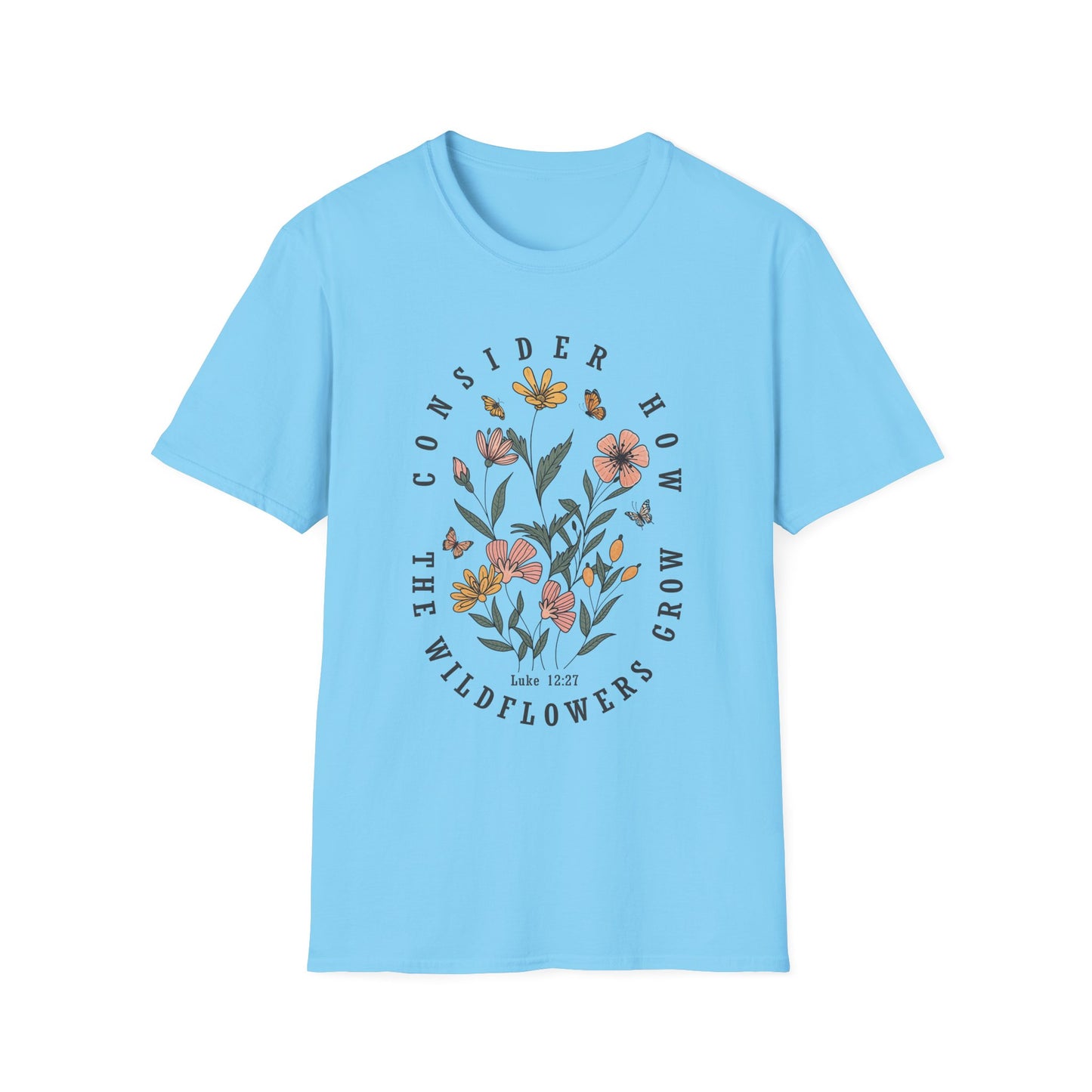 Floral Inspirational Family T-Shirt, Unisex Graphic Tee, Motivational Quote Shirt, Casual Floral Top, Perfect Gift for Nature Lovers