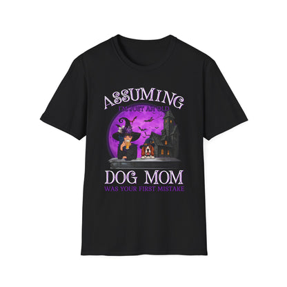 Spooky Basset Hound Dog Mom Tee