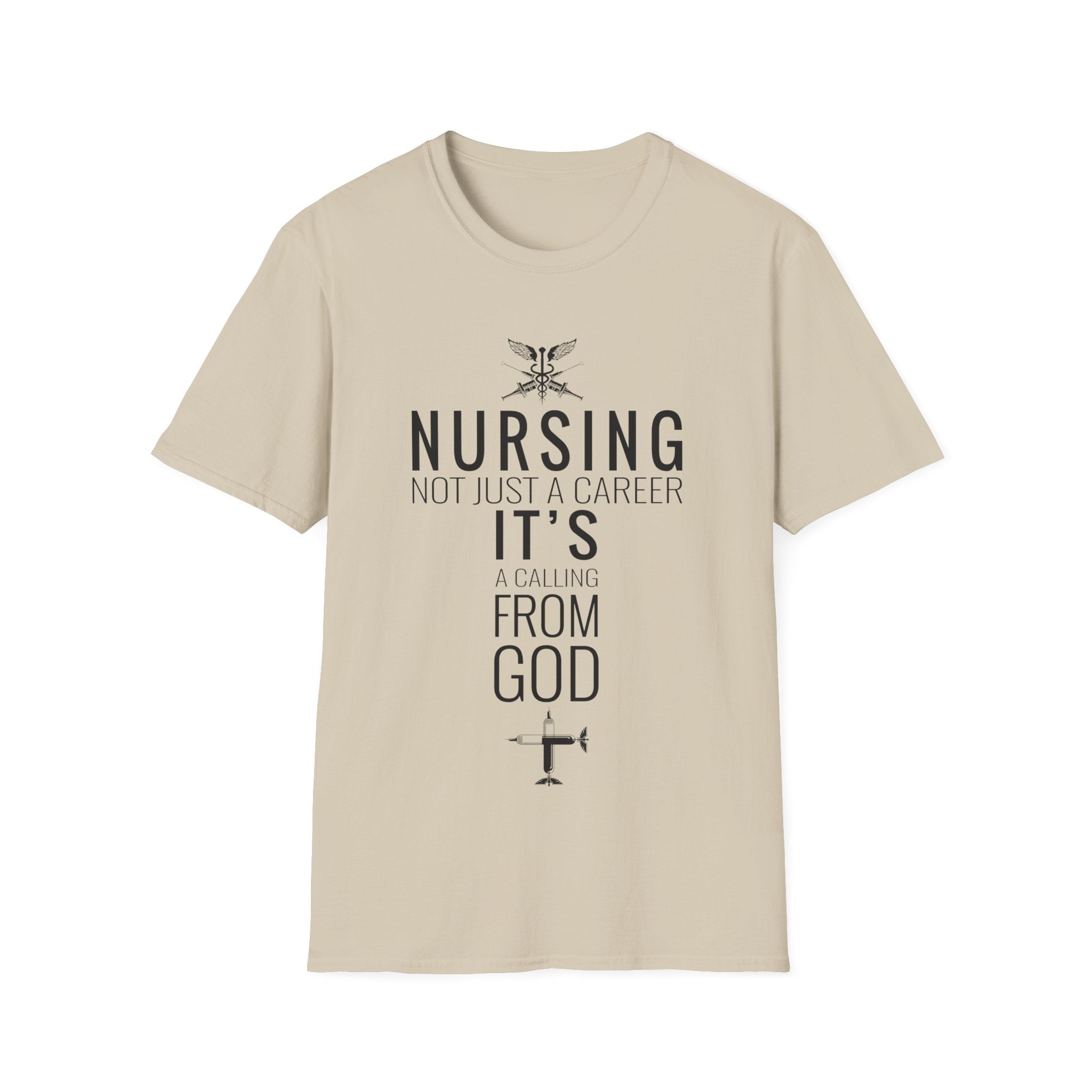 Nursing Calling Unisex Softstyle T-Shirt | Inspirational Tee for Healthcare Heroes