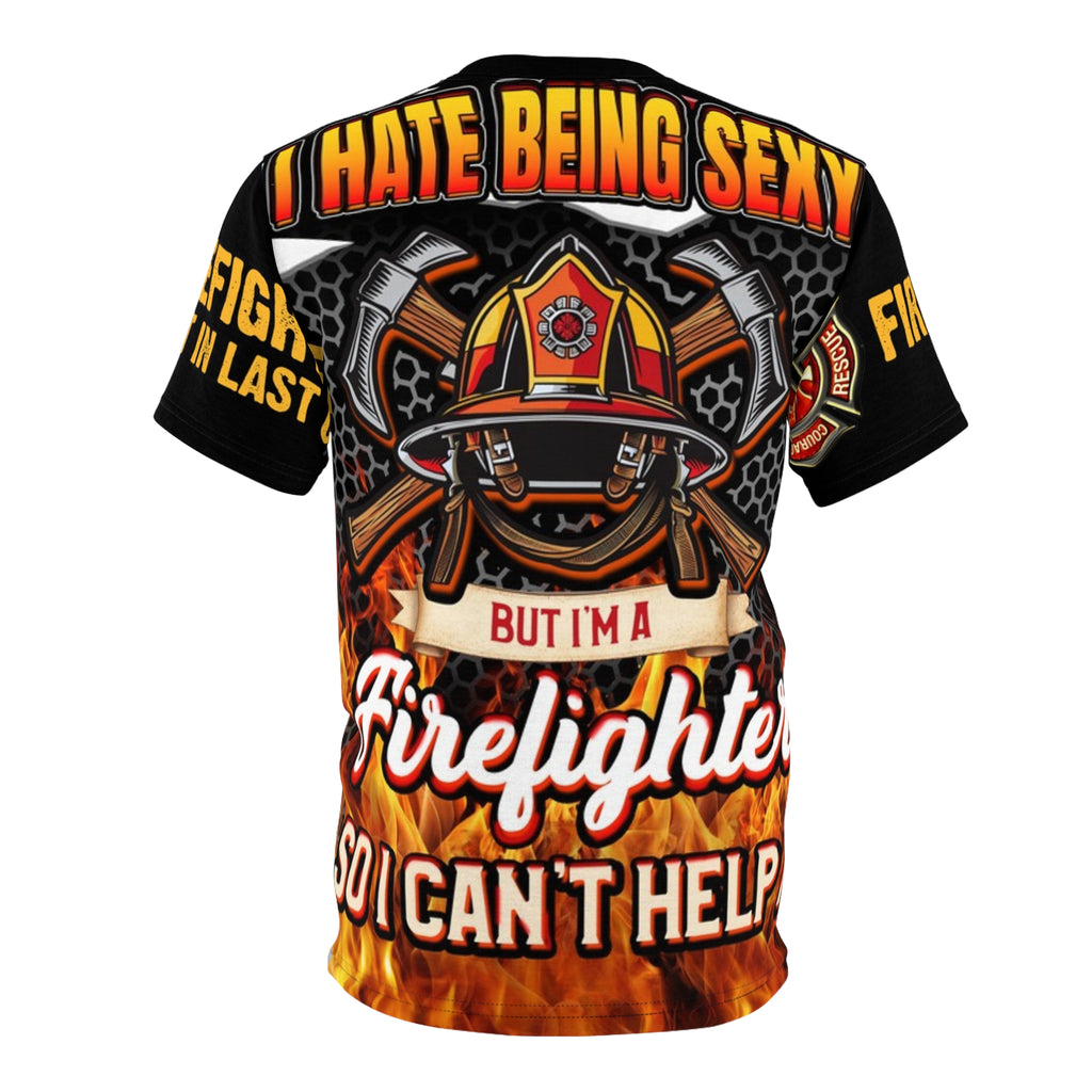 Firefighter Pride Unisex Cut & Sew Tee