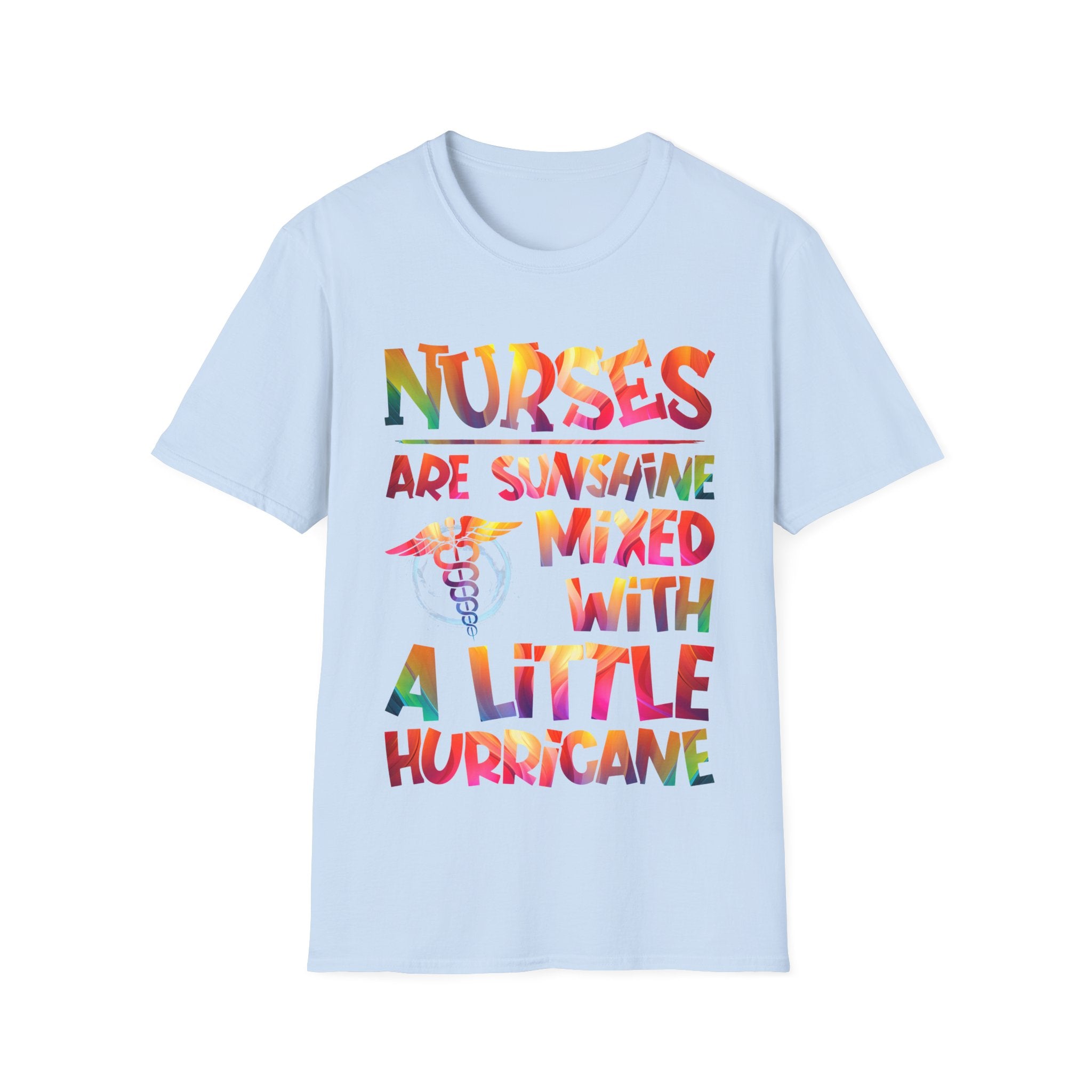 Nursing Sunshine Unisex T-Shirt - Colorful Nurse Appreciation Tee