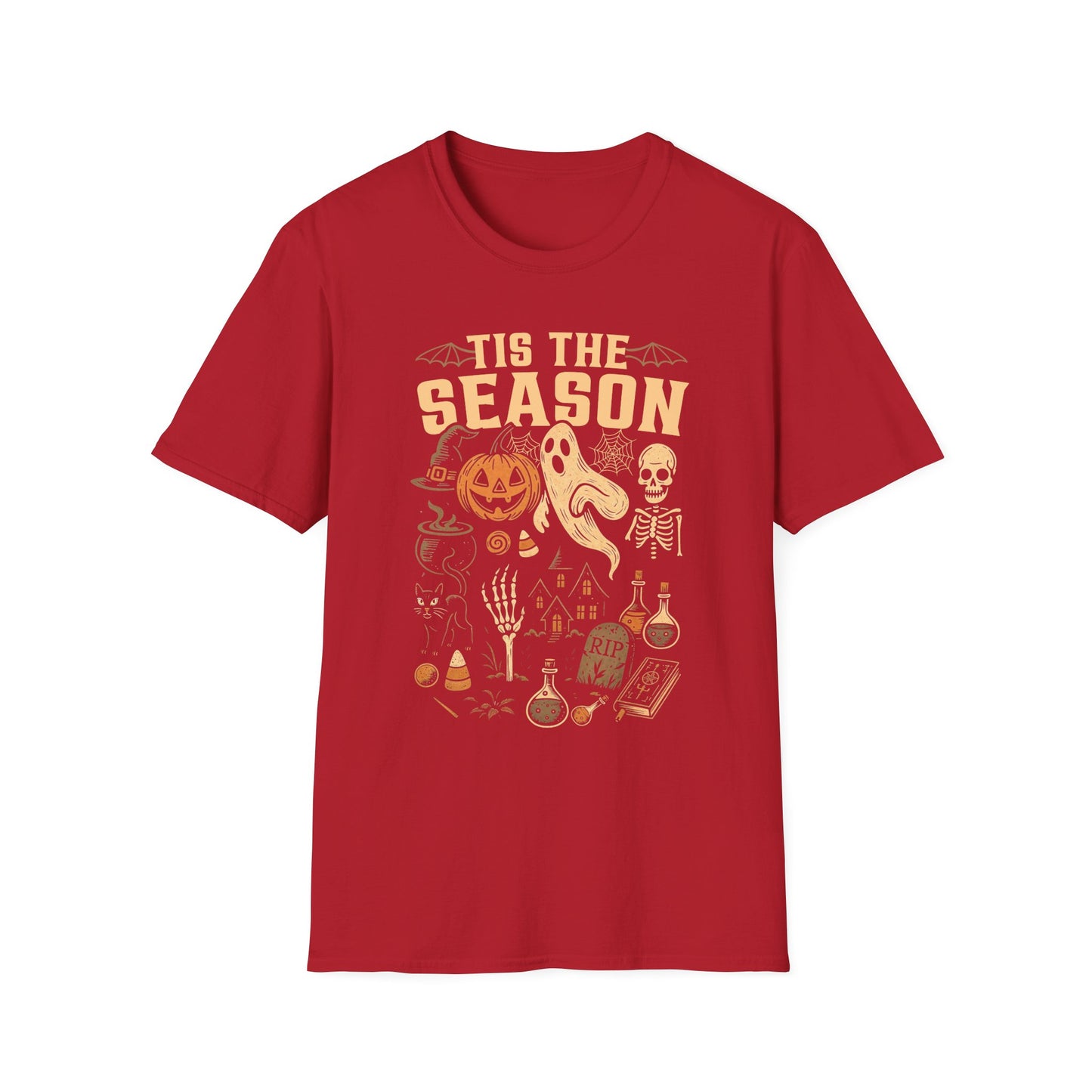 Spooky T-Shirt for Everyone, Casual Wear, Gift for Friends, Unisex Graphic Tee