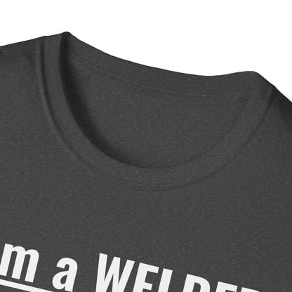 Welding Life Unisex Softstyle T-Shirt - 'I am a WELDER' Graphic Tee