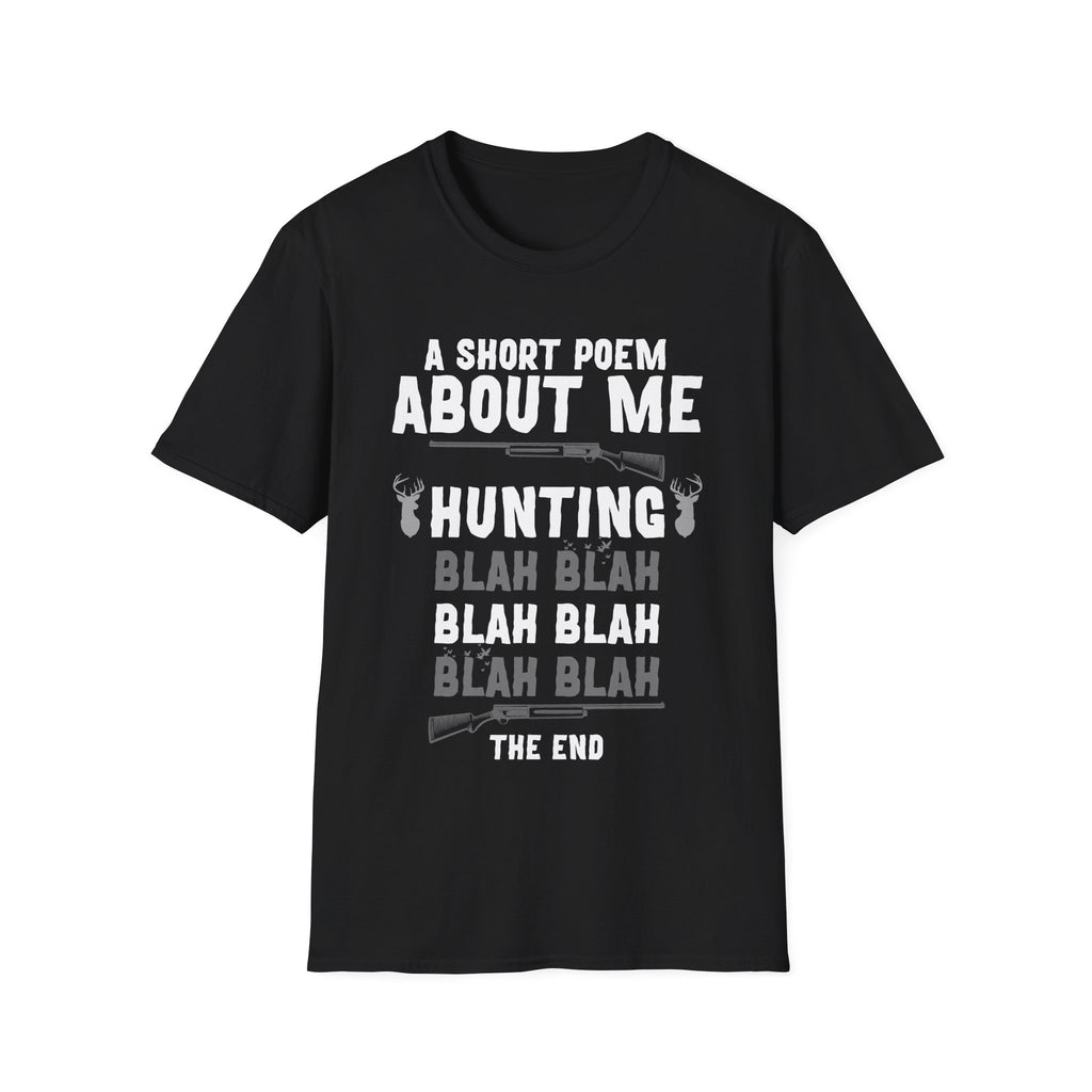 Funny Hunting T-Shirt - "Blah Blah" Design for Outdoor Enthusiasts