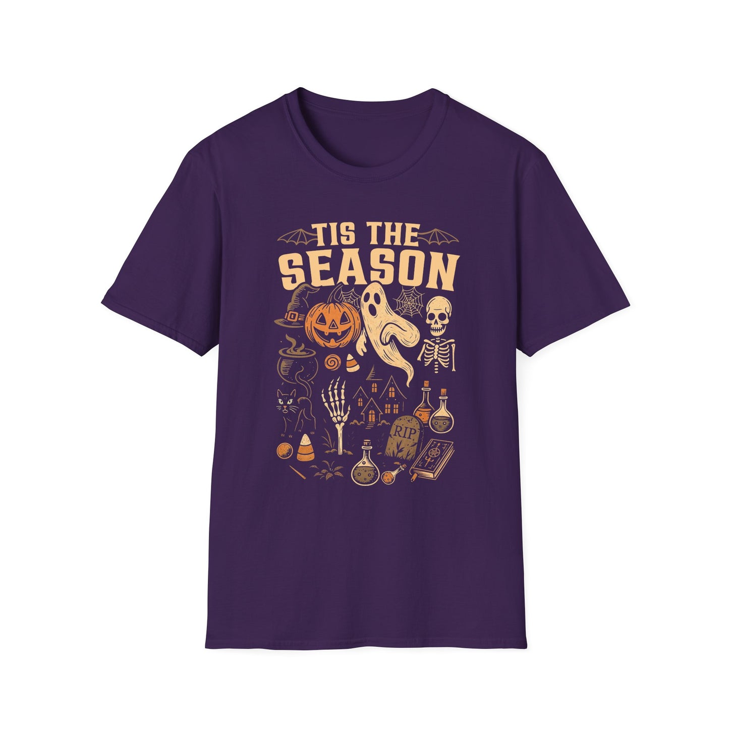 Spooky T-Shirt for Everyone, Casual Wear, Gift for Friends, Unisex Graphic Tee