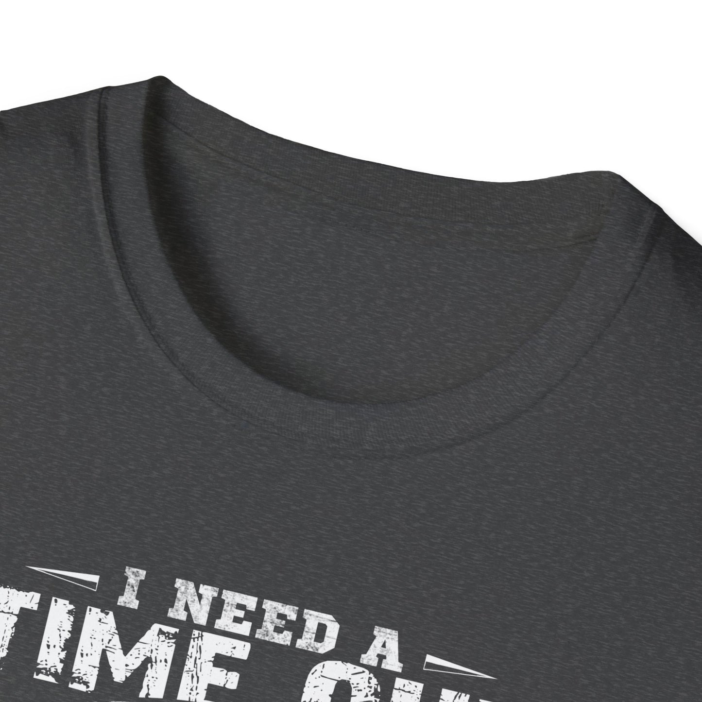 Funny Fishing T-Shirt – "I Need a Time Out, Let Me Go Fishing"