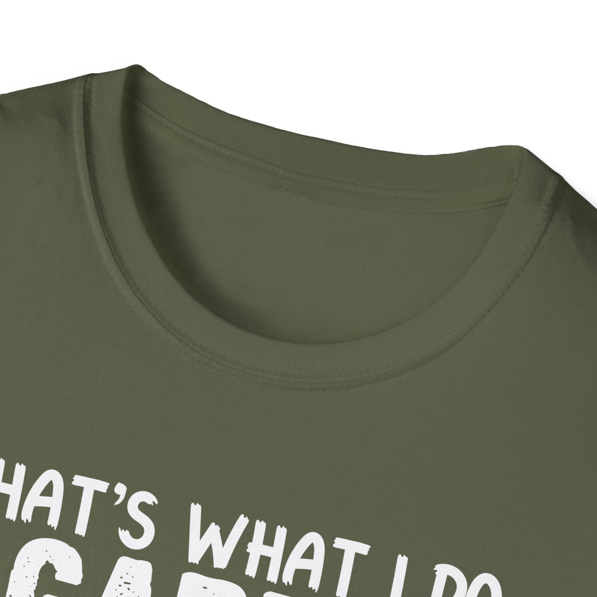 Funny Gardening Dog Lovers Unisex T-Shirt - "That's What I Do" Gardening & Dog Play T-Shirt