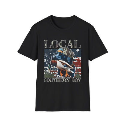 Local Southern Boy T-Shirt, Casual Wear, Southern Pride, Gift for Him, Outdoor Enthusiasts, Birthday, BBQ