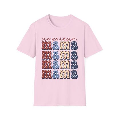 American Bear Patriotic T-Shirt, Casual Tee, Unisex T-Shirt, Gift for Him/Her, Summer Wear