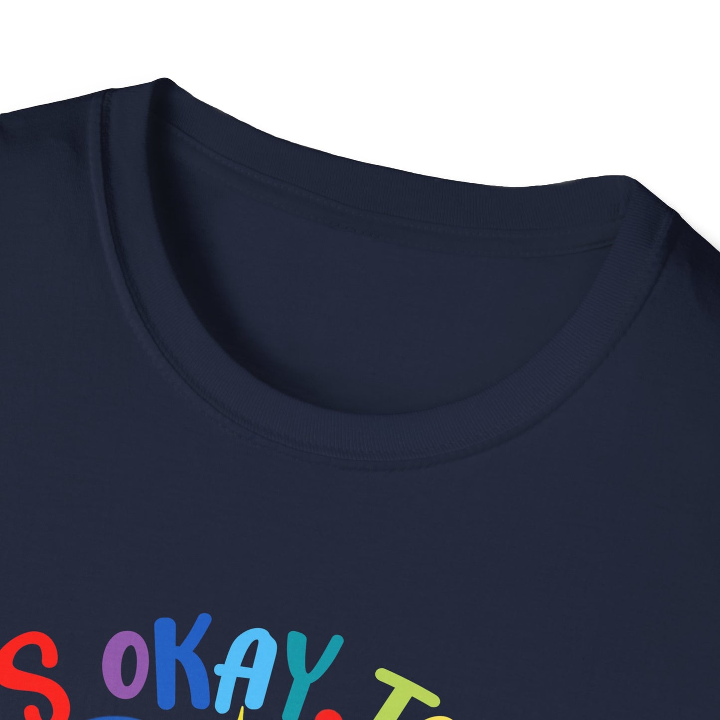 Emotional Expression T-Shirt - It's Okay to Feel, Feelings Tee, Comfortable Graphic Top, Gift for Self-Care, Mental Health Awareness