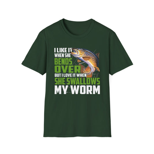 Fishing Humor Unisex T-Shirt, Funny Fishing Gift, Outdoor Tee, Fishing Lover Apparel, Casual Wear, Humor Shirt