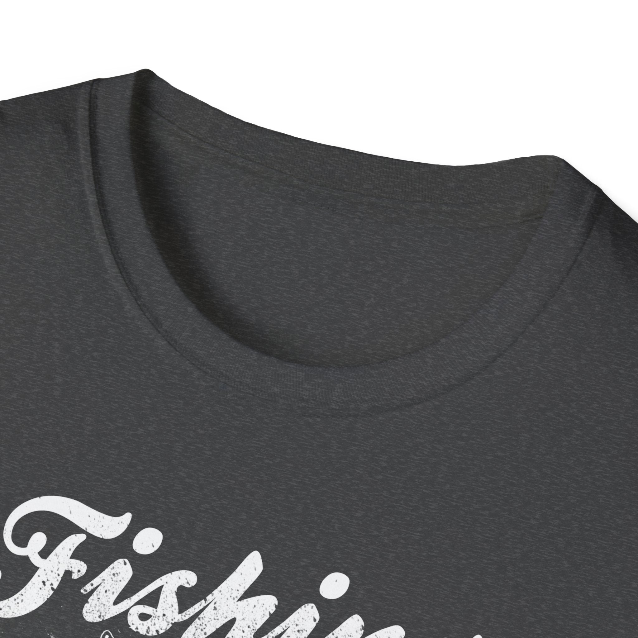 Fishing Is My Cardio Unisex Softstyle T-Shirt - Perfect for Anglers