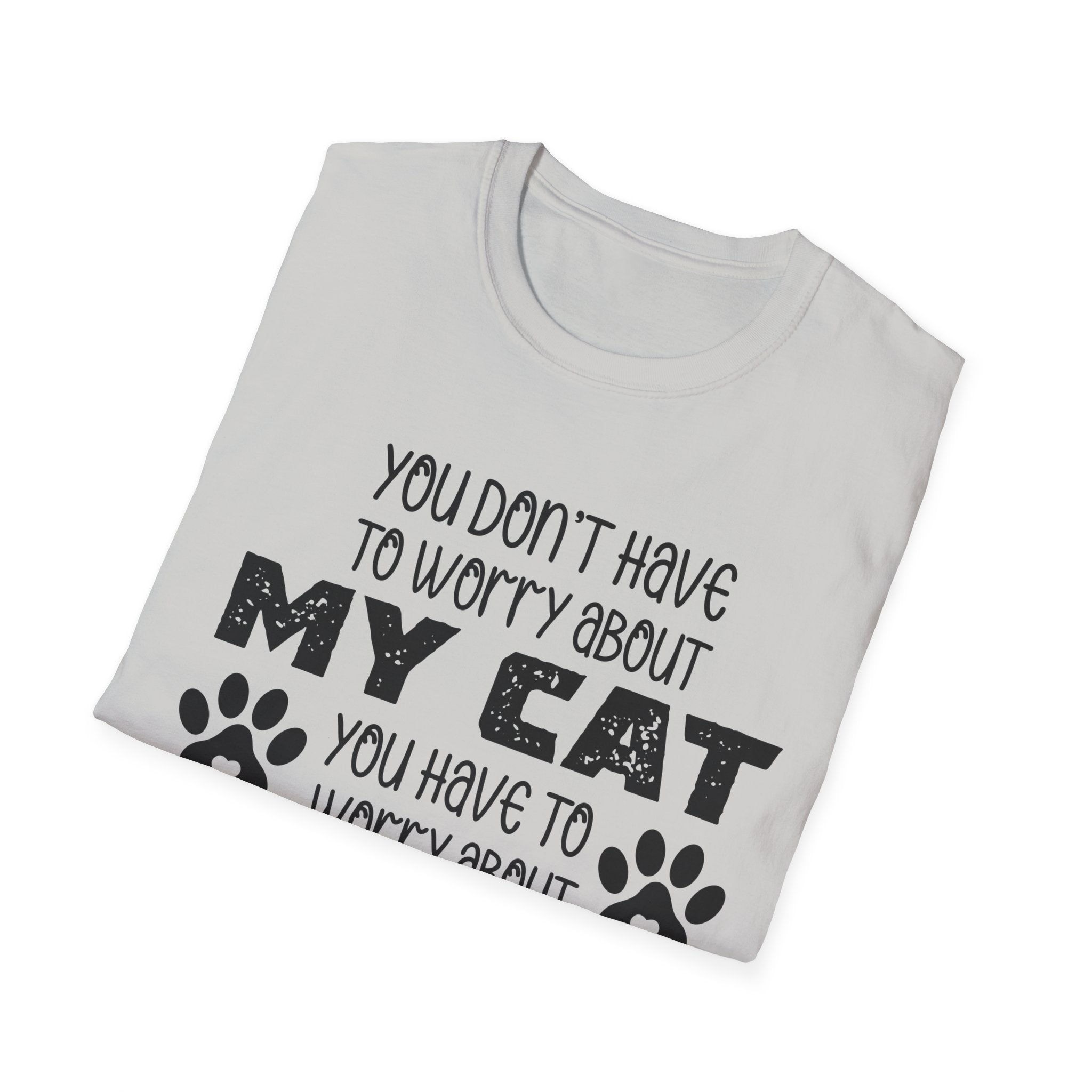 Crazy Cat Mom Unisex Softstyle T-Shirt - Perfect Gift for Cat Lovers