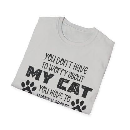 Crazy Cat Mom Unisex Softstyle T-Shirt - Perfect Gift for Cat Lovers