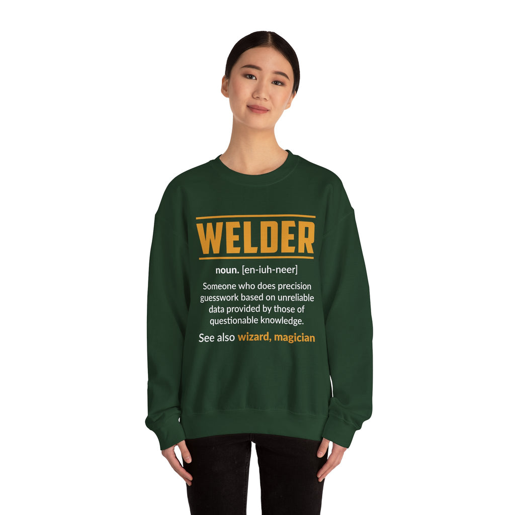 Welder Sweatshirt - Cozy Crewneck for Welding Enthusiasts, Gifts for Him, Birthday Present, DIY Lover Apparel, Casual Workwear