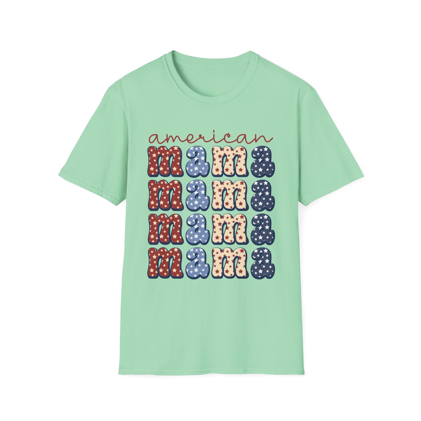 American Bear Patriotic T-Shirt, Casual Tee, Unisex T-Shirt, Gift for Him/Her, Summer Wear