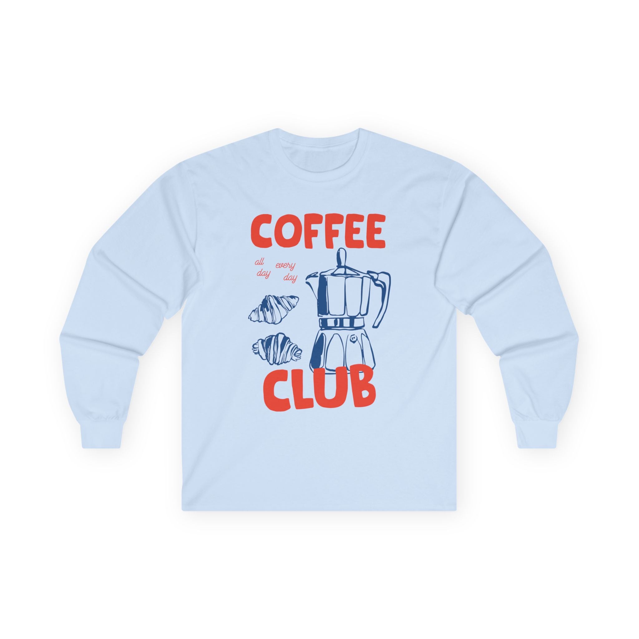 Coffee Club Long Sleeve Tee