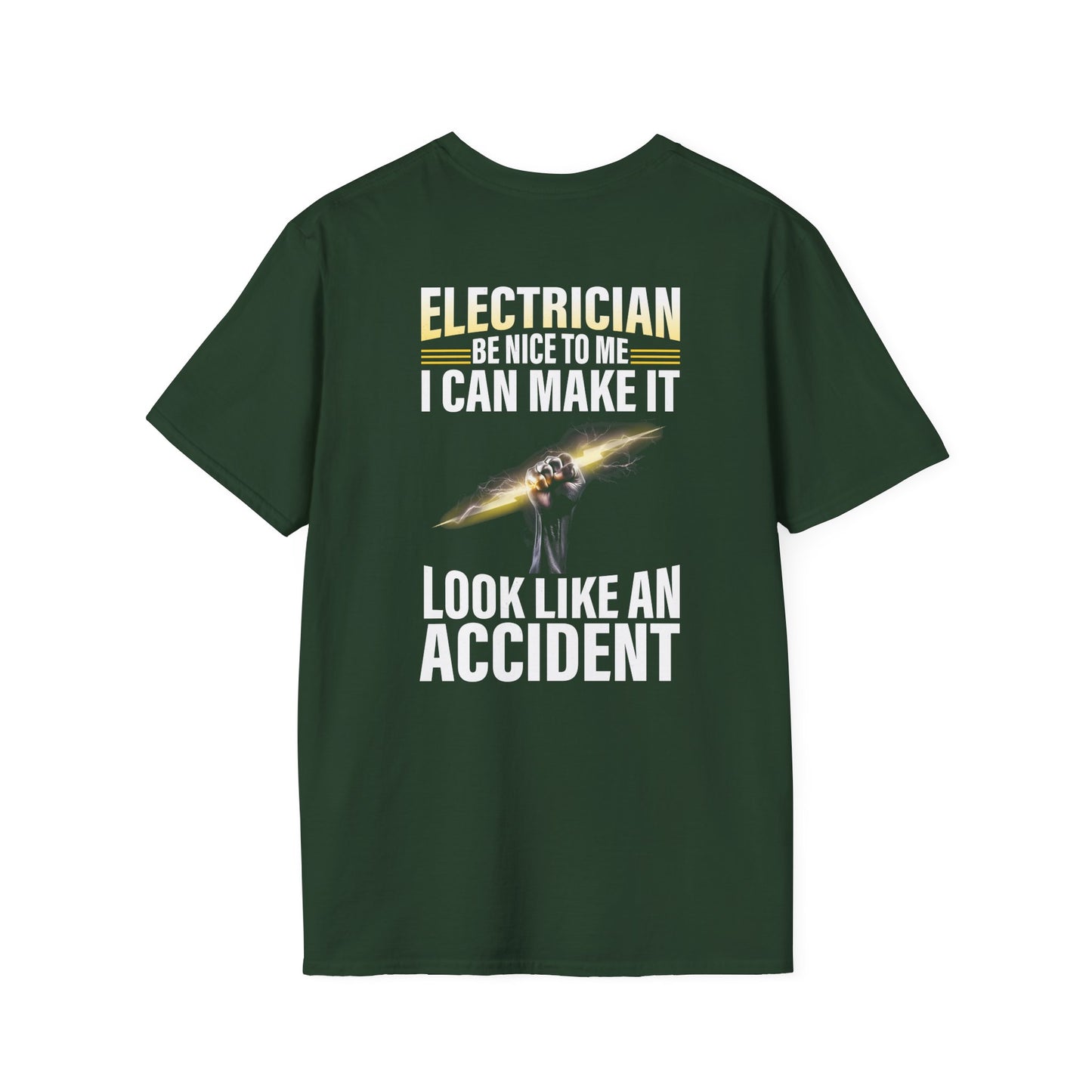 Electrician – Be Nice to Me Funny T-Shirt