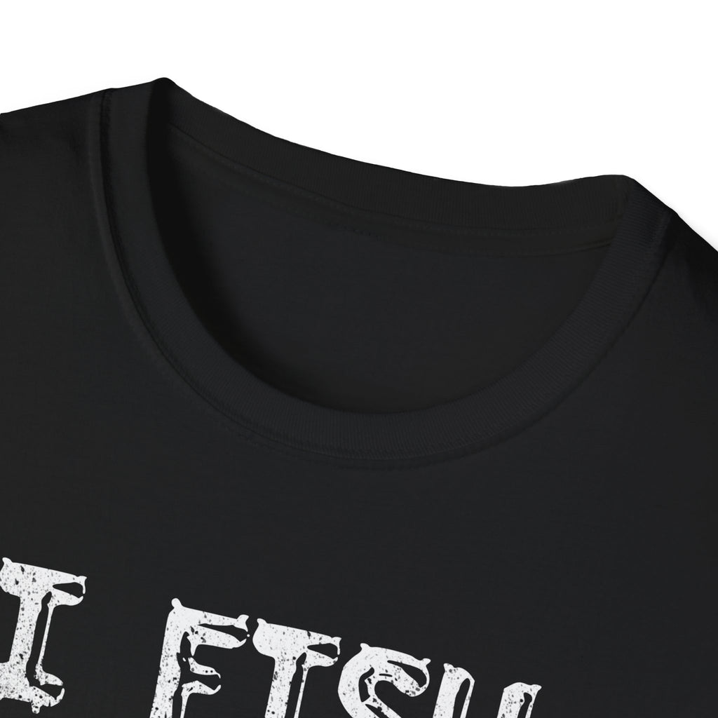 I Fish Because Punching People Is Frowned Upon T-Shirt | Funny Fishing Shirt for Anglers