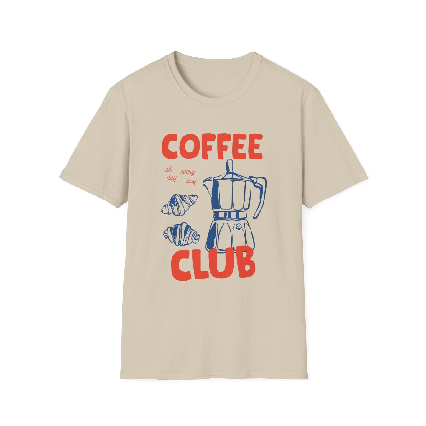 Coffee Club T-Shirt, Perfect Gift for Coffee Lovers