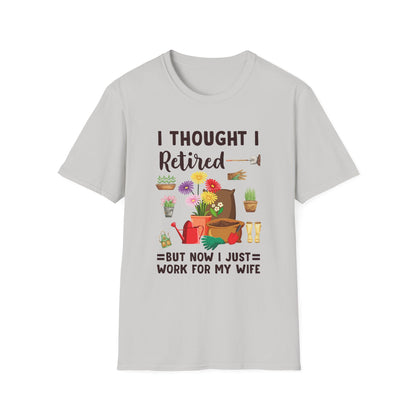 Retirement Humor T-Shirt, Funny Gift for Retirees, Unisex Tee for Men and Women, Gardening Lover Shirt, Birthday or Retirement Party Gift