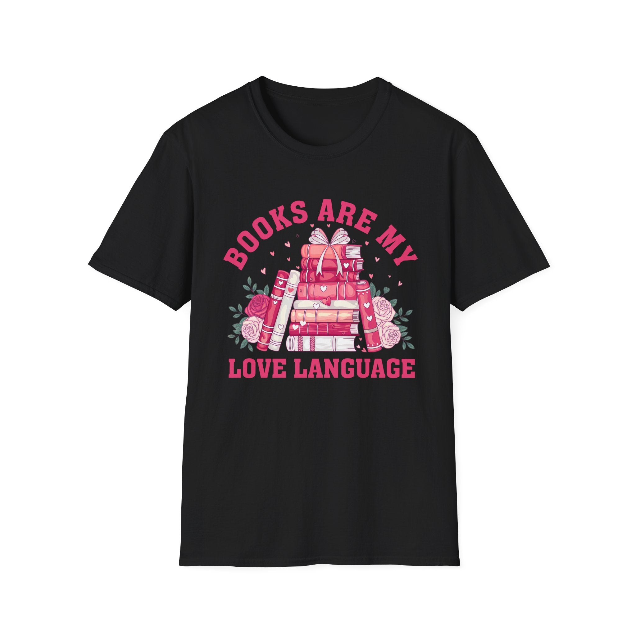Books Are My Love Language Unisex Softstyle T-Shirt