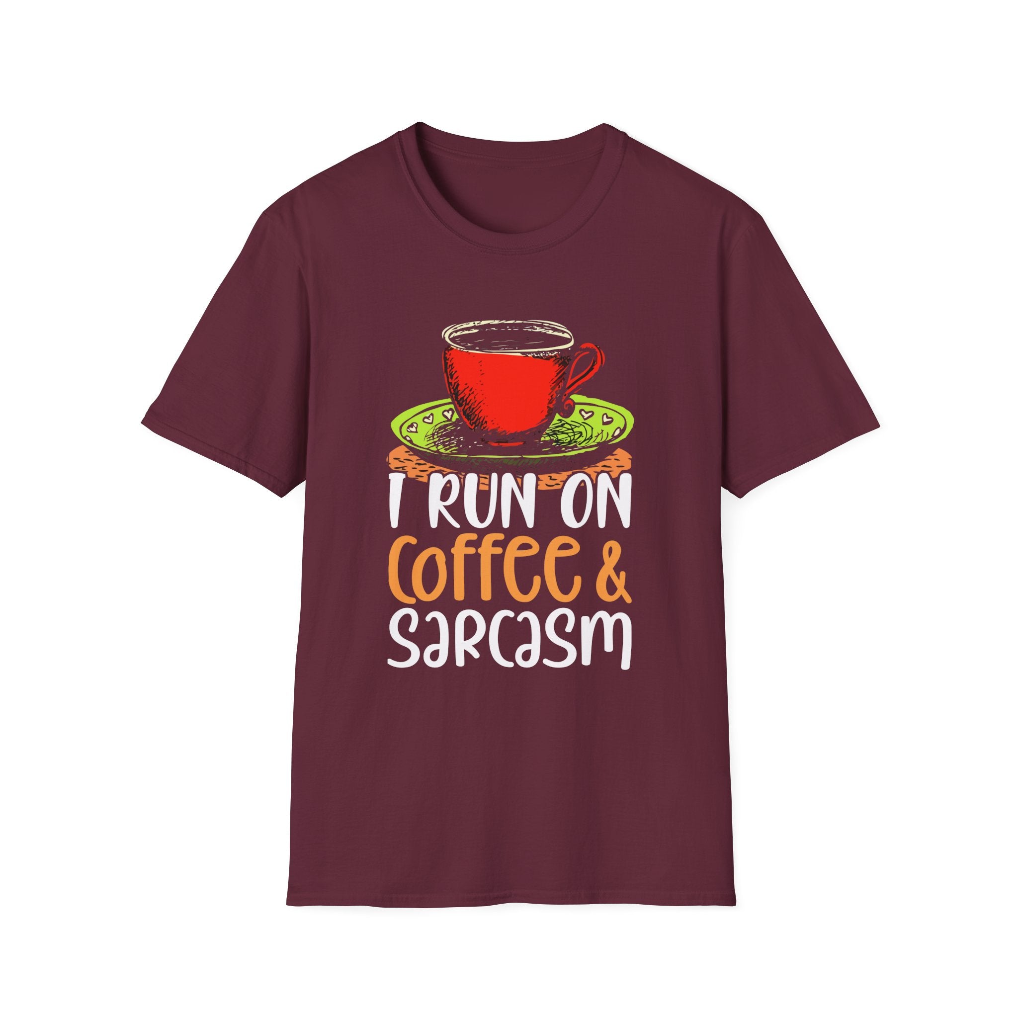 I Run on Coffee & Sarcasm T-Shirt