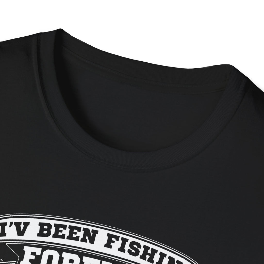 Fishing Humor Unisex T-Shirt - "My Wife is My Greatest Catch"